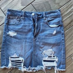 American Eagle Jean Skirt